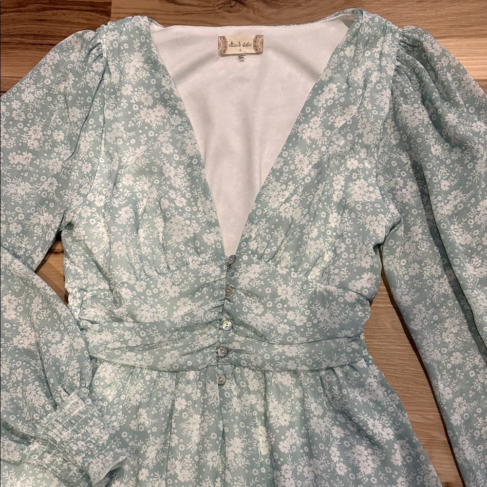 Altard State floral Long Sleeve Dress - Picture 2 of 5